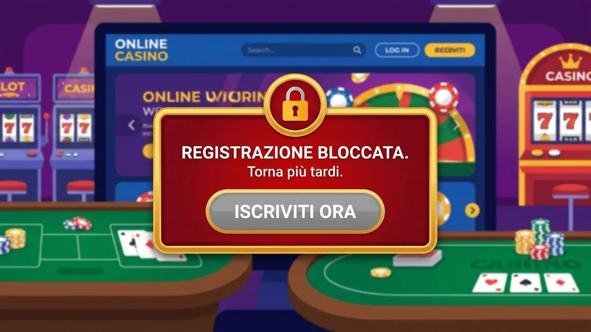 Registrazione con bonus